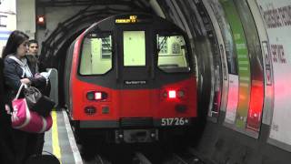 Northern Line 1995TS 51726 Departing Camden Town High Barnet Branch [upl. by Jeri]