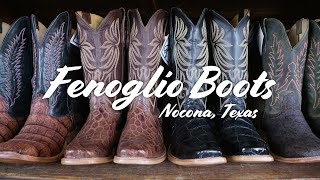 Fenoglio Boots  Nocona Texas [upl. by Sheepshanks]