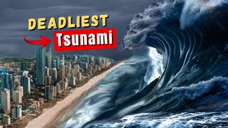 Top 4 Massive Tsunami Waves  Deadliest Natural Disasters  Factual IQ [upl. by Parnas]