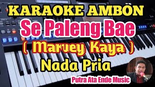 Karaoke PALENG BAE  Marvey Kaya  Nada Pria [upl. by Brennen]