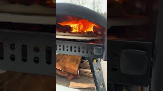 Bertello 16quot Rotating Pizza Oven unedited cooking video [upl. by Joub]