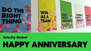 Happy Anniversary Velocity Global [upl. by Yaja]