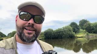 Brick Farm Fishery Trout Fishery  Summer 2023 [upl. by Iah]