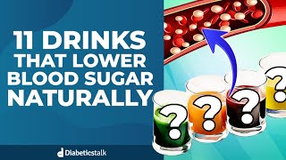 11 Drinks That Lower Blood Sugar Naturally [upl. by Culliton]