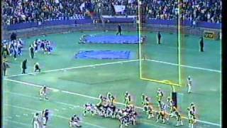 1983 CFL Eastern Final  Argos vs TigerCats Part 13 [upl. by Nnilsia]