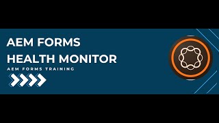 Adobe Experience Manager AEM Forms Health Monitor [upl. by Sammie]