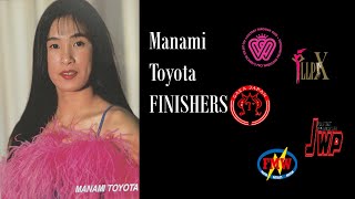 Manami Toyota Finishers Compilation [upl. by Mehalick]