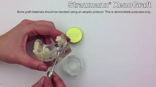 Straumann Xenograft Handling Demo [upl. by Yong]