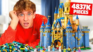 Building The INFAMOUS Disney Lego Castle😳 [upl. by Rieger]