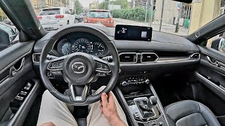 2024 Mazda CX5 25l 194hp eskyactiv  Homura Comfort  POV Test Drive  Consumption [upl. by Mayhs]