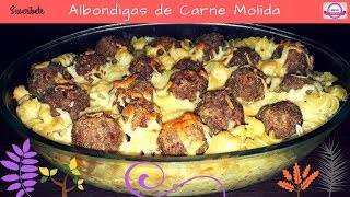 Albondigas de Carne Molida  No se rompen No se desarman  Receta facil [upl. by Dnesnwot]