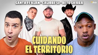 CUBANOS REACCIONAN a Santa Fe Klan x Calibre 50 x Beto Sierra  Cuidando El Territorio [upl. by Gnahk251]