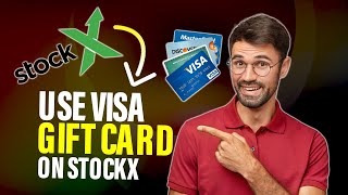 How to use Visa gift card on Stockx Best Method [upl. by Anirda]