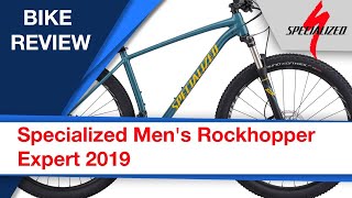 Specialized Mens Rockhopper Expert 2019 bike review [upl. by Anirad]