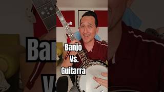 Acordes de Banjo vs Guitarra 🪕🎸 carlosferal musica [upl. by Deehahs]