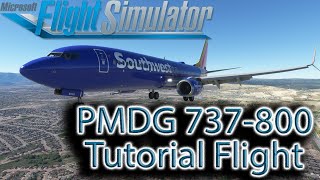 Microsoft Flight Simulator  PMDG 737800 Tutorial  Full Flight [upl. by Andrey]