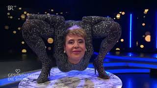 2017 GesundheitsShow BR  Contortionist Magdalena Stoilova  Kontorsion  Schlangenfrau  contortion [upl. by Adey]