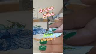 BordadoAPincel que te sorprenderá 🎨🧵 [upl. by Vowel]