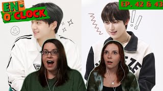 ENHYPEN 엔하이픈 ENOCLOCK EP 42 amp 43 Reaction [upl. by Rehpotsrik]