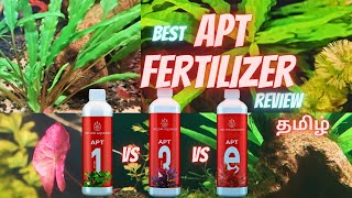 How to choose APT Zero Complete Estimative Index Fertilizers Review in Tamil aquascaping aquarium [upl. by Aneehs]