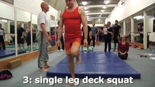 Single Leg Squat Progressions  Step by Step Stretch Therapy Workshop live [upl. by Raff690]