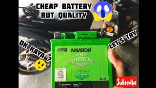 Amaron Battery  Honda Click 150i v1 [upl. by Tapes]