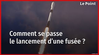 Les étapes dun lancement de fusée [upl. by Aioj308]