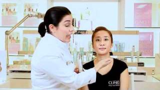 How To  Clinique Even Better Clinical Dark Spot Corrector Application [upl. by Orrin386]