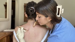 ASMR Back Exam  Spine Manipulation  Neck Shoulder Realignment  Soft Spoken ‘Unintentional’ Style [upl. by Madelle]