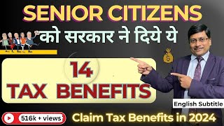 Senior Citizens Tax Exempted  Senior Citizens Tax Benefits  14 Tax Benefits to Senior Citizens [upl. by Kurtz]