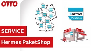 Lieferung an Hermes PaketShops  Lieferung amp Rücksendung  Service bei OTTO [upl. by Simmonds]