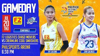 F2 LOGISTICS vs CREAMLINE  Full Match  SemiFinals  2023 PVL Invitational Conference [upl. by Donall]