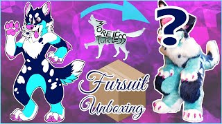 Trexxon by More Fur Less Fursuit Unboxing [upl. by Vanden]