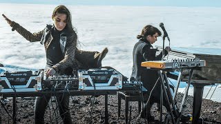 Giolì amp Assia  DiesisLive Etna Volcano Sicily FPV drone  Electric Handpan Grand Piano [upl. by Rihaz]