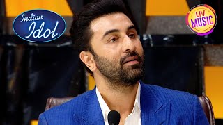 Ranbir Kapoor ने याद किया अपने पापा Rishi Kapoor को  Indian Idol S14  Performance [upl. by Yeliah450]