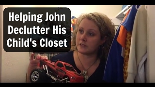 Decluttering a Childs Closet with Dana K White of ASlobComesClean com [upl. by Crista]