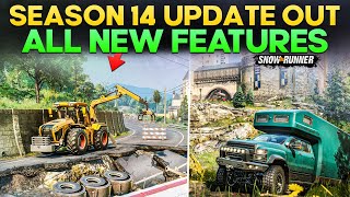 New Season 14 Update Out All New Features and Content in SnowRunner Everything You Need to Know [upl. by Adnohsed406]