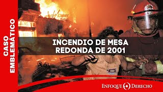 Caso Emblemático  Incendio de Mesa Redonda de 2001 [upl. by Boesch]