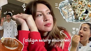 sarılamayan sushiler ve vegan yemekler  vlog [upl. by Stacie]