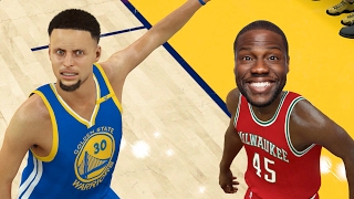 Celebrities VS NBA AllStars  NBA 2K17 Challenge [upl. by Arriaes]