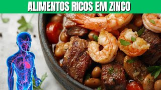 Sistema imunológico  Fortaleça com alimentos ricos em zinco [upl. by Kinemod966]