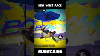 New voice pack 👺 trending yourfeedback viralshort freefiremax [upl. by Nalaf577]