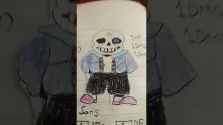 POVUndertale on a budget undertale shorts sans [upl. by Oicor]