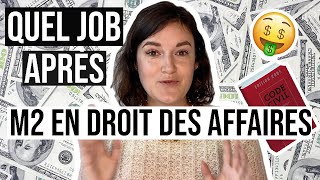 21 MÉTIERS TRÈS BIEN PAYÉS EN DROIT DES AFFAIRES [upl. by Ennael]