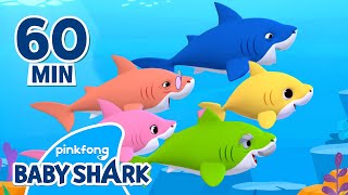 Baby Shark Doo Doo Doo 1 hour  Compilation  Baby Shark Remix  Baby Shark Official [upl. by Friederike]