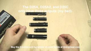 Eagletac D25A D25A2 D25C D25C2 D25LC2 Review [upl. by Lladnek]