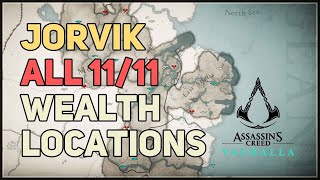 How to get All Wealth in Jorvik Assassins Creed Valhalla [upl. by Eatnhoj]