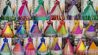 Latest Pattu Langa Voni Design 💞Top 30💕 Latest Stunning Pattu Half Sarees Designs 😍Lehenga Design [upl. by Marline828]