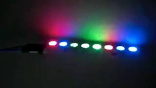 WS2812B RGB LED with Raspberry Pi PWM NG [upl. by Ikkela]