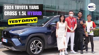 2024 Toyota Yaris Cross 15L HEV CVT  Test Drive [upl. by Lynda]